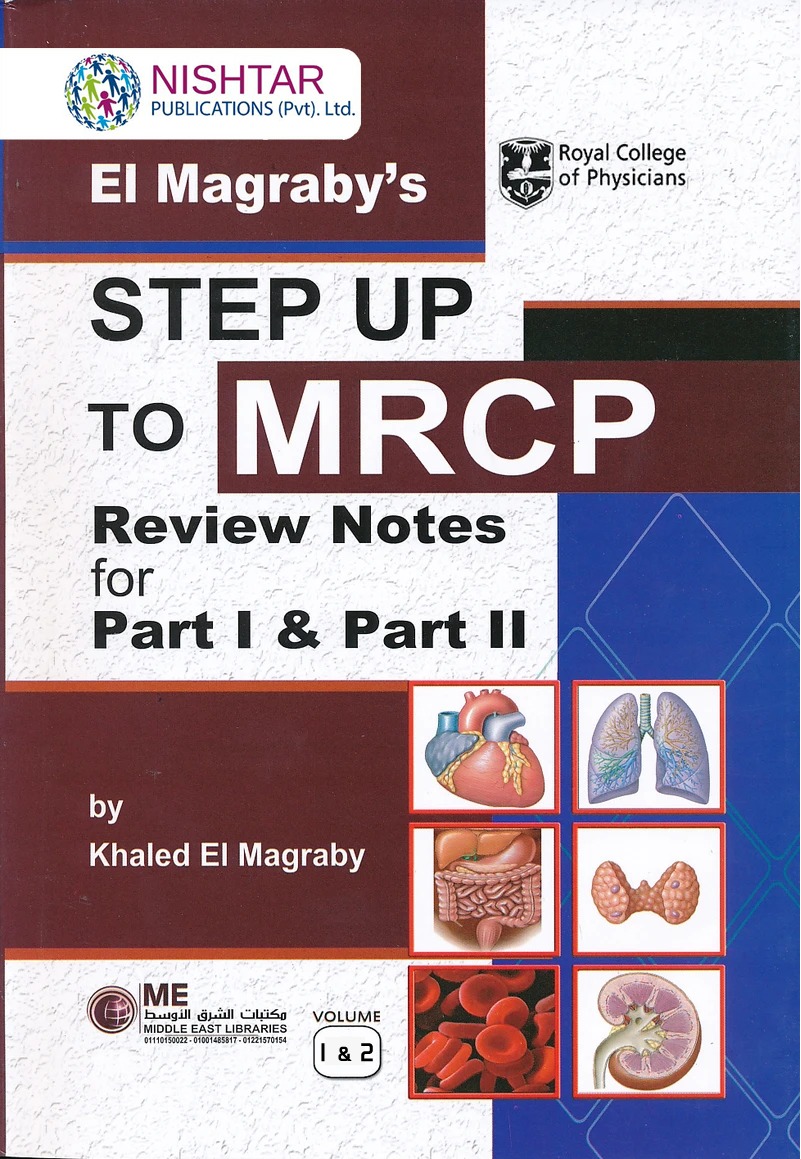 Step Up to MRCP Part 1 and 2 Review Notes by Dr khaled El Magraby 2020 Edition - Books Pakistan