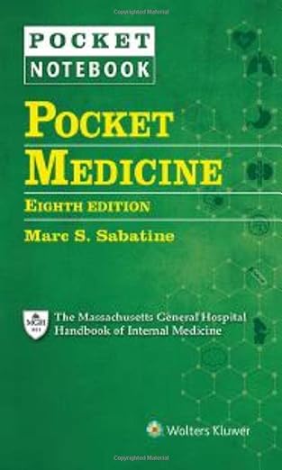 Pocket Medicine (Pocket Notebook Series) 8th Edition
