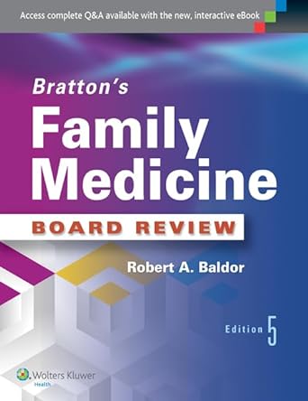 Bratton's Family Medicine Board Review 5th Edition