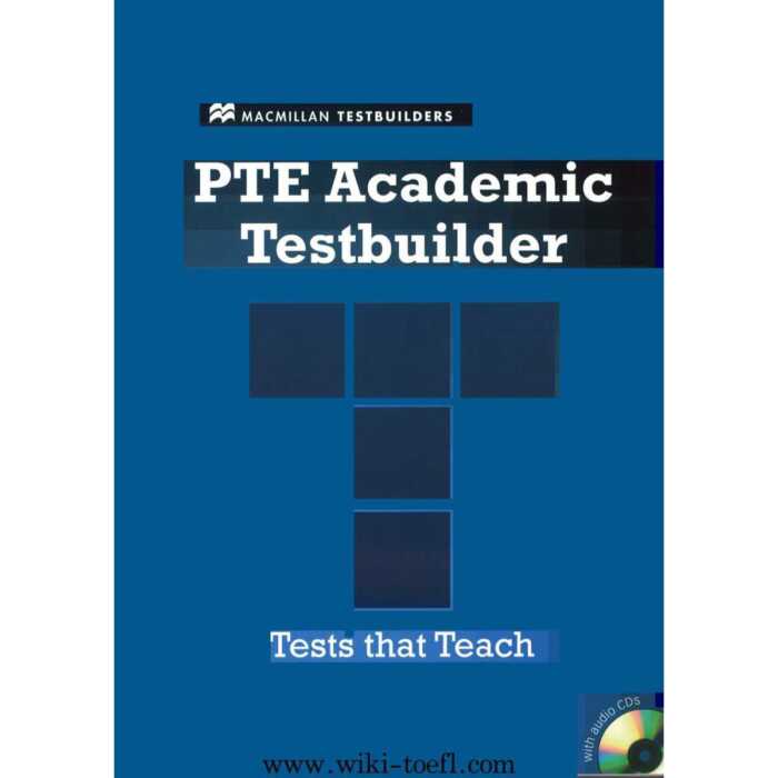 MacMillan PTE Academic Testbuilder