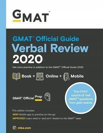 The Official Guide for GMAT Verbal Review 2020