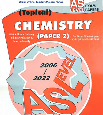 Redspot AS Level Chemistry Paper 2 P2 Topical 2023 Edition