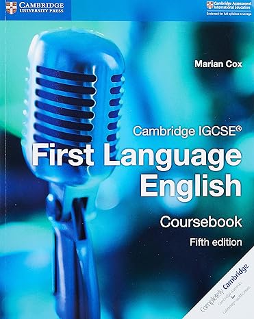 Cambridge IGCSE First Language English Coursebook 5th Edition