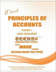 O Level Principles of Accounts P1 Unsolved Upto Jun 2022
