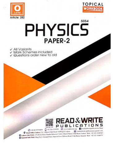 Physics O Level P2 Topical Workbook Art #282
