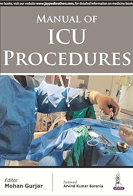 Manual of ICU Procedures 1st Edition