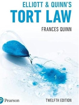 Elliott & Quinn Tort Law 12th Edition