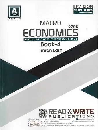 Macro Economics Book 4 A2 Level Notes by Imran Latif Art #160