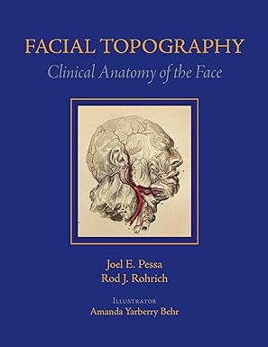 Facial Topography: Clinical Anatomy of the Face 1st Edition