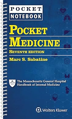 Pocket Medicine: The Massachusetts General Hospital Handbook of Internal Medicine 7th Edition