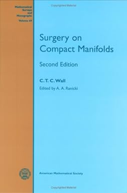 Surgery on Compact Manifolds (Mathematical Surveys & Monographs) 2nd Edition