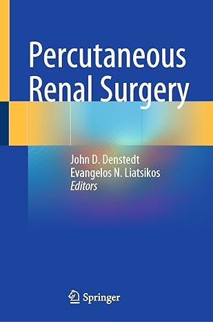 Percutaneous Renal Surgery 1st ed