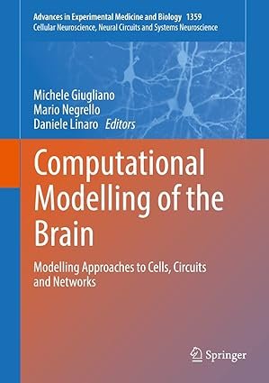Computational Modelling of the Brain: Modelling Approaches to Cells, Circuits and Networks (Advances in Experimental Medicine and Biology Book 1359)