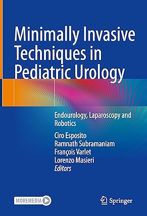 Minimally Invasive Techniques in Pediatric Urology: Endourology Laparoscopy and Robotics 1st ed