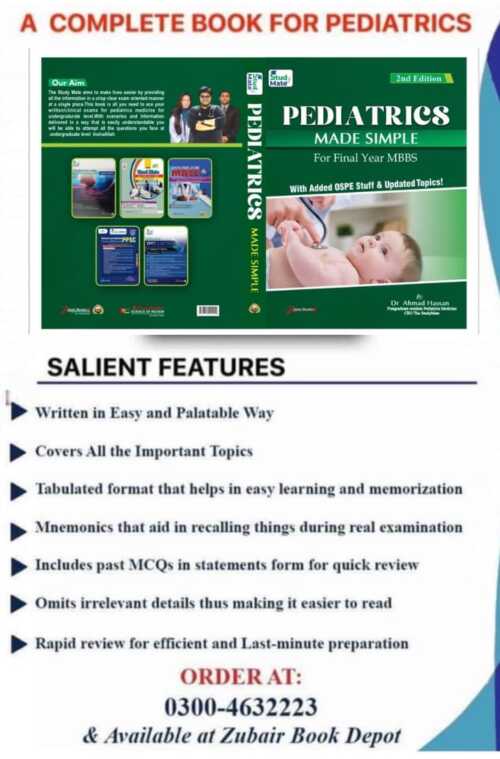 PEDIATRICS MADE SIMPLE For Final Year MBBS 2nd Edition