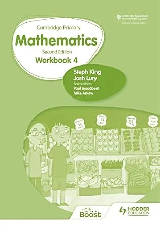 Cambridge Primary Mathematics Workbook 4 – 2nd Edition (Hodder)