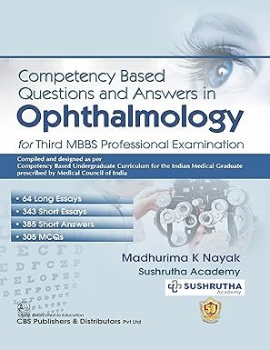 Competency Based Questions and Answers in Ophthalmology