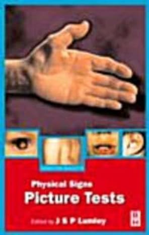 Hamilton Baileys Physical Signs Picture Tests: Picture Tests 1st Edition