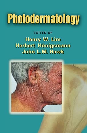 Photodermatology 1st Edition
