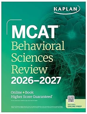 MCAT Behavioral Sciences Review 2026-2027