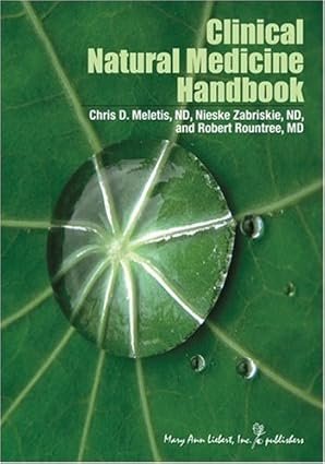 Clinical Natural Medicine Handbook