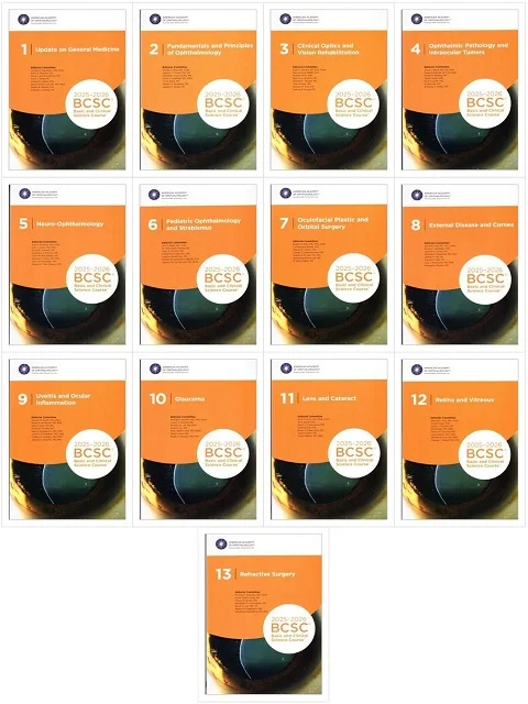 2025-2026 BASIC AND CLINICAL SCIENCE COURSE 13 VOL SET (PB 2025)