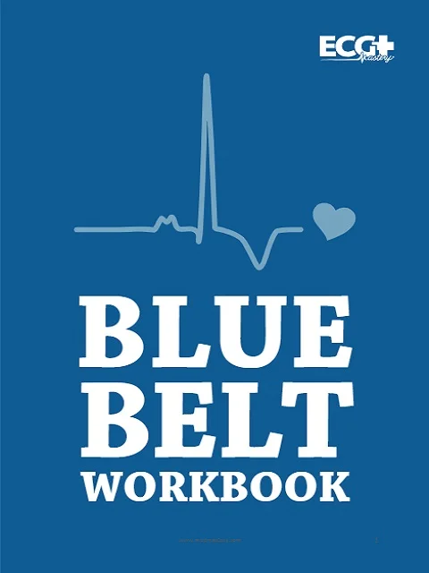 ECG Mastery: Blue Belt Workbook
