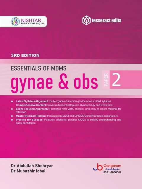 Essentials of MDMS Gynae & Obs (3rd Edition, Paper 2)
