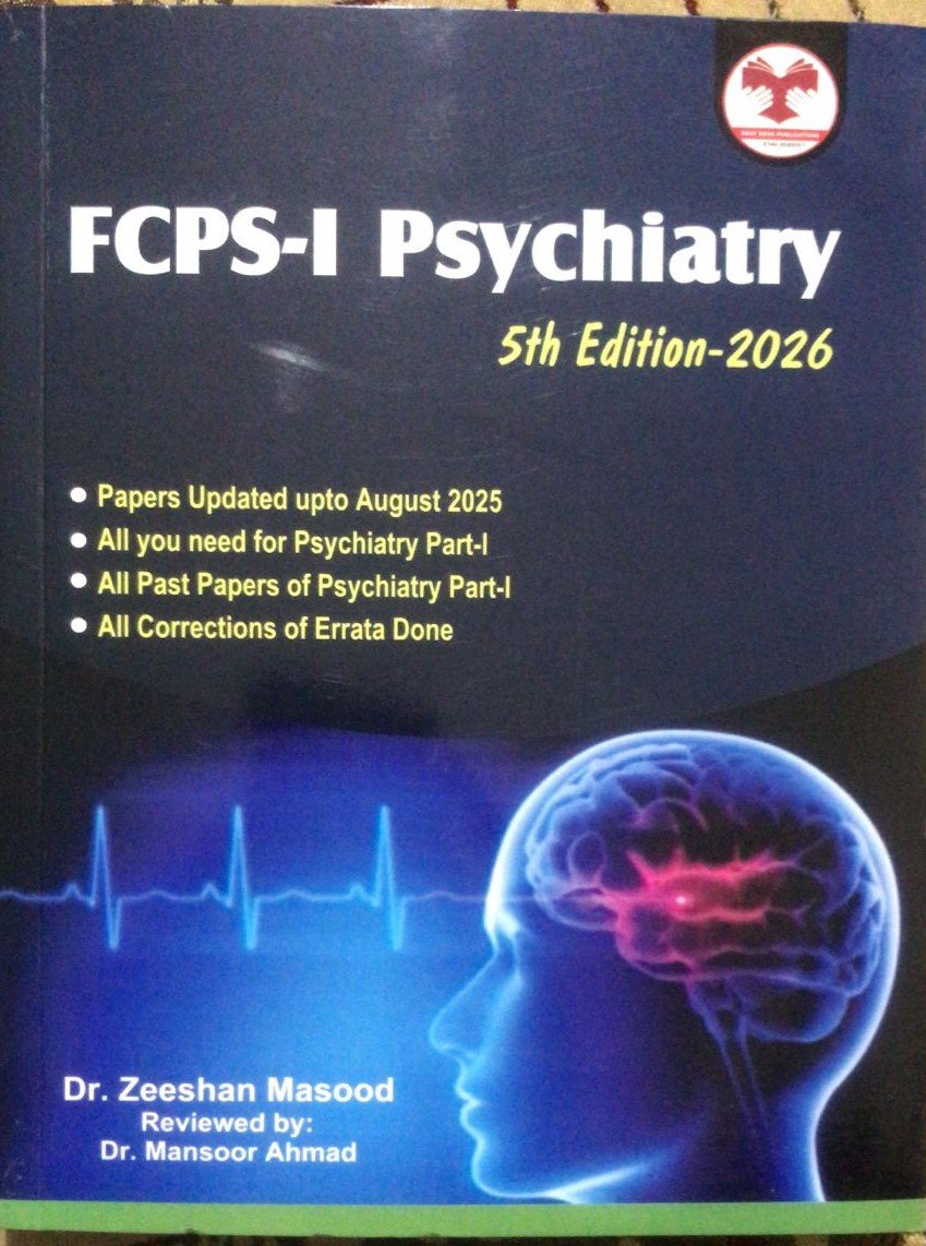 FCPS-I Psychiatry 5th Edition-2026