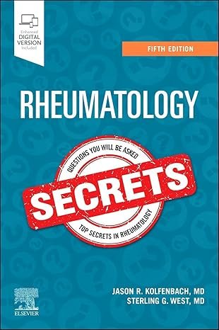 Rheumatology Secrets 5th Edition