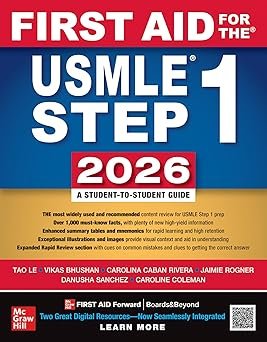 First Aid for the USMLE Step 1 2026 Edition