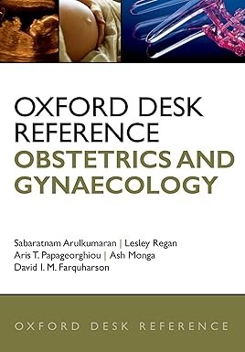 Oxford Desk Reference – Obstetrics and Gynaecology