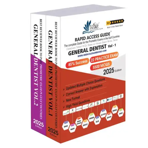 Rapid Access Guide General Dentist Book 2025 | Prometric Exam MCQ Questions