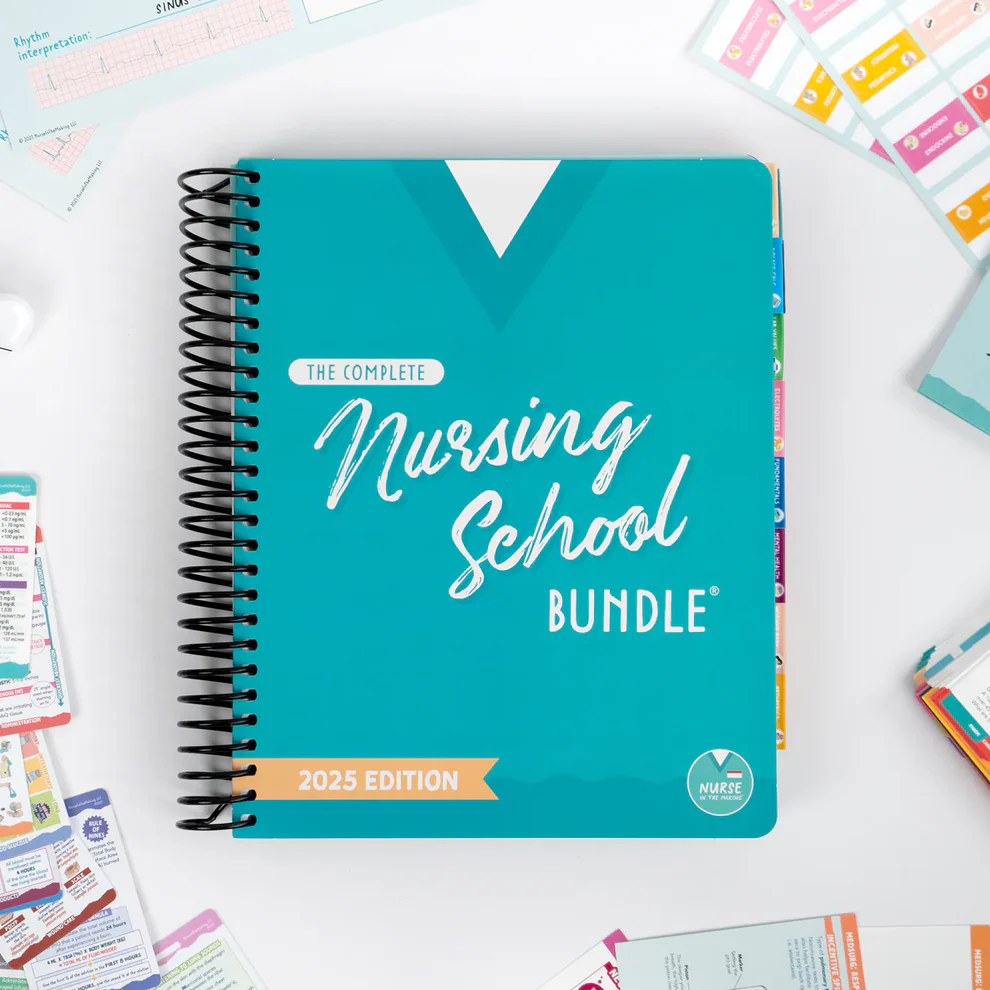 The Complete Nursing School Bundle 2025 Edition