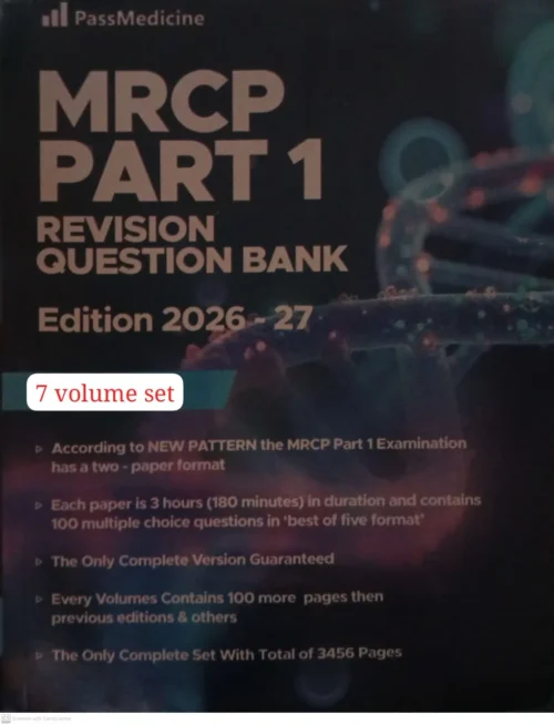 Passmedicine MRCP Part 1 Revision Question Bank k 7-Volume Set (2026–2027 Edition)