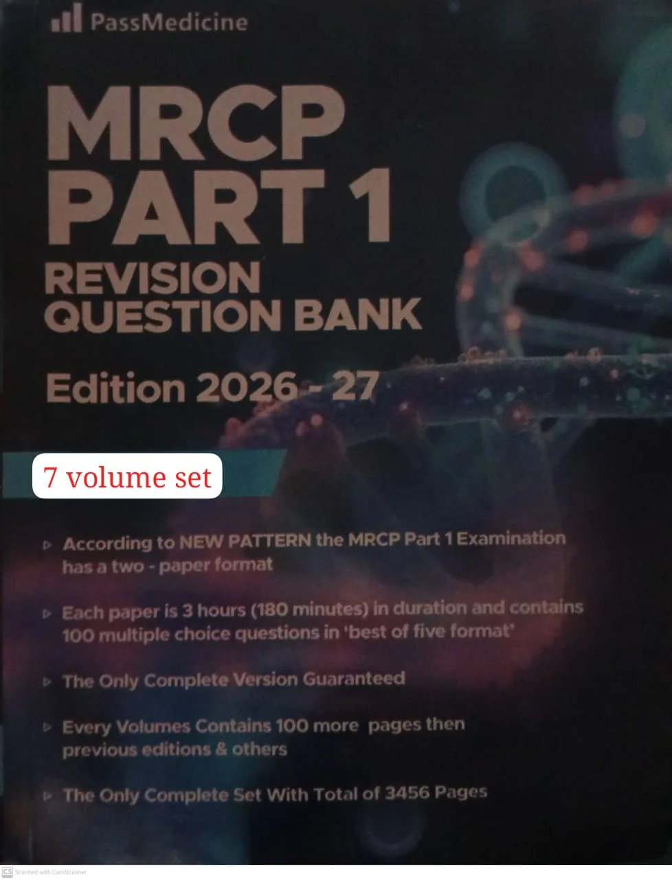 Passmedicine MRCP Part 1 Revision Question Bank k 7-Volume Set (2026–2027 Edition)