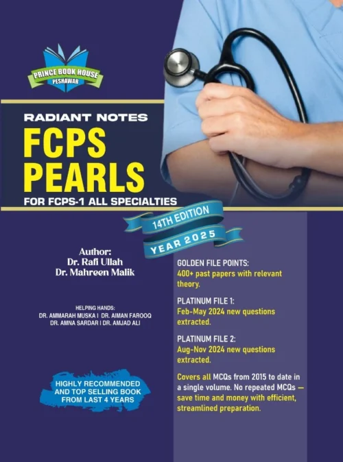 Radiant Notes FCPS Pearls for FCPS-1 14th Edition 2025